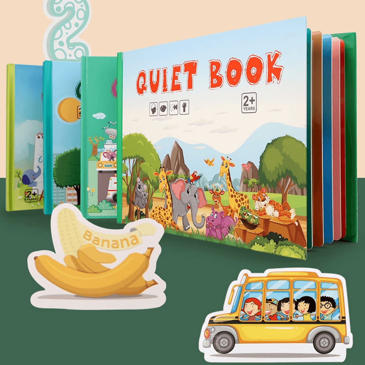 Livro Interativo Montessori Quiet book
