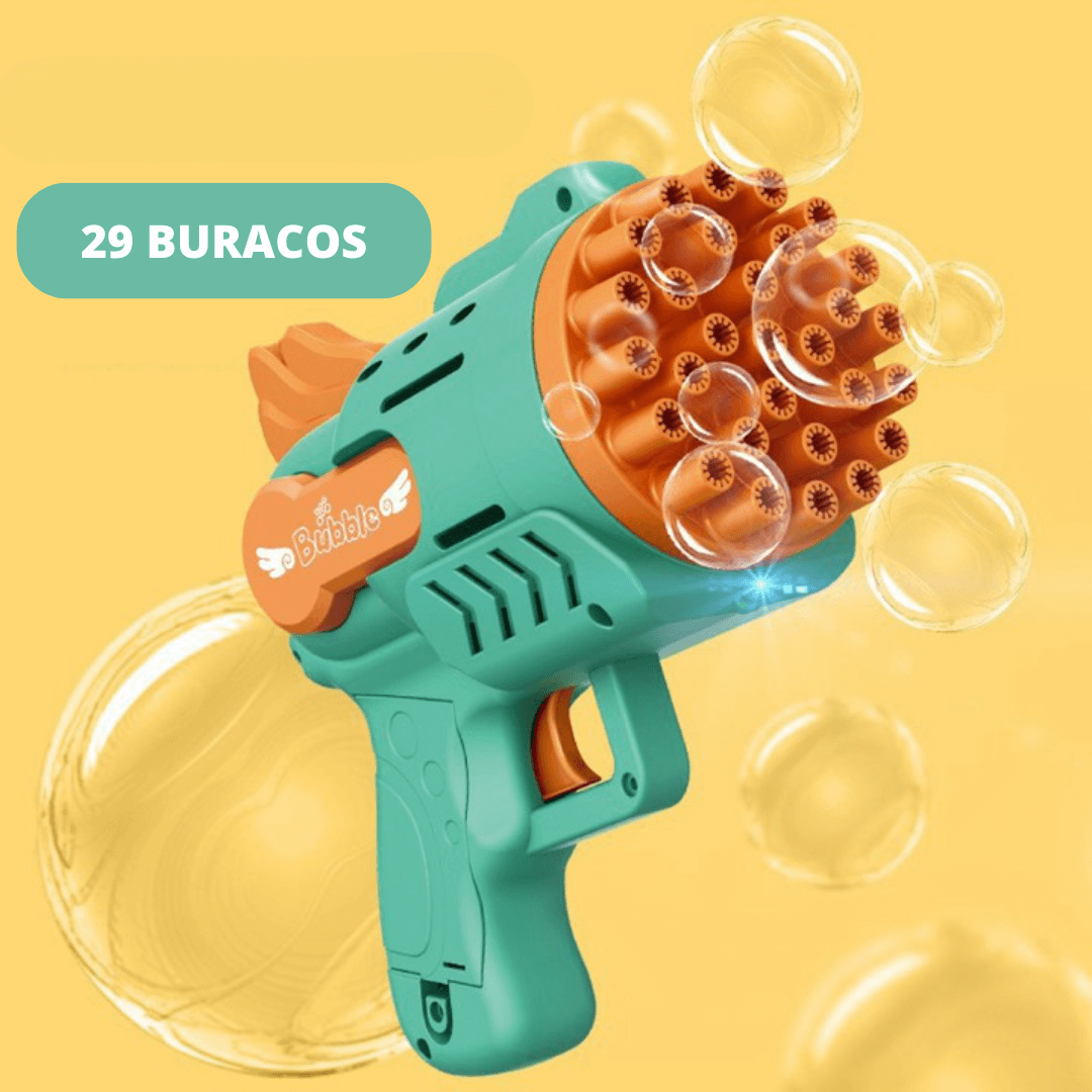 Pistola de Bolhas- Bubble Gun