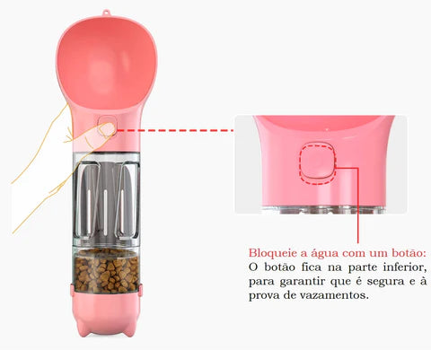 Garrafa Multifuncional para Pets