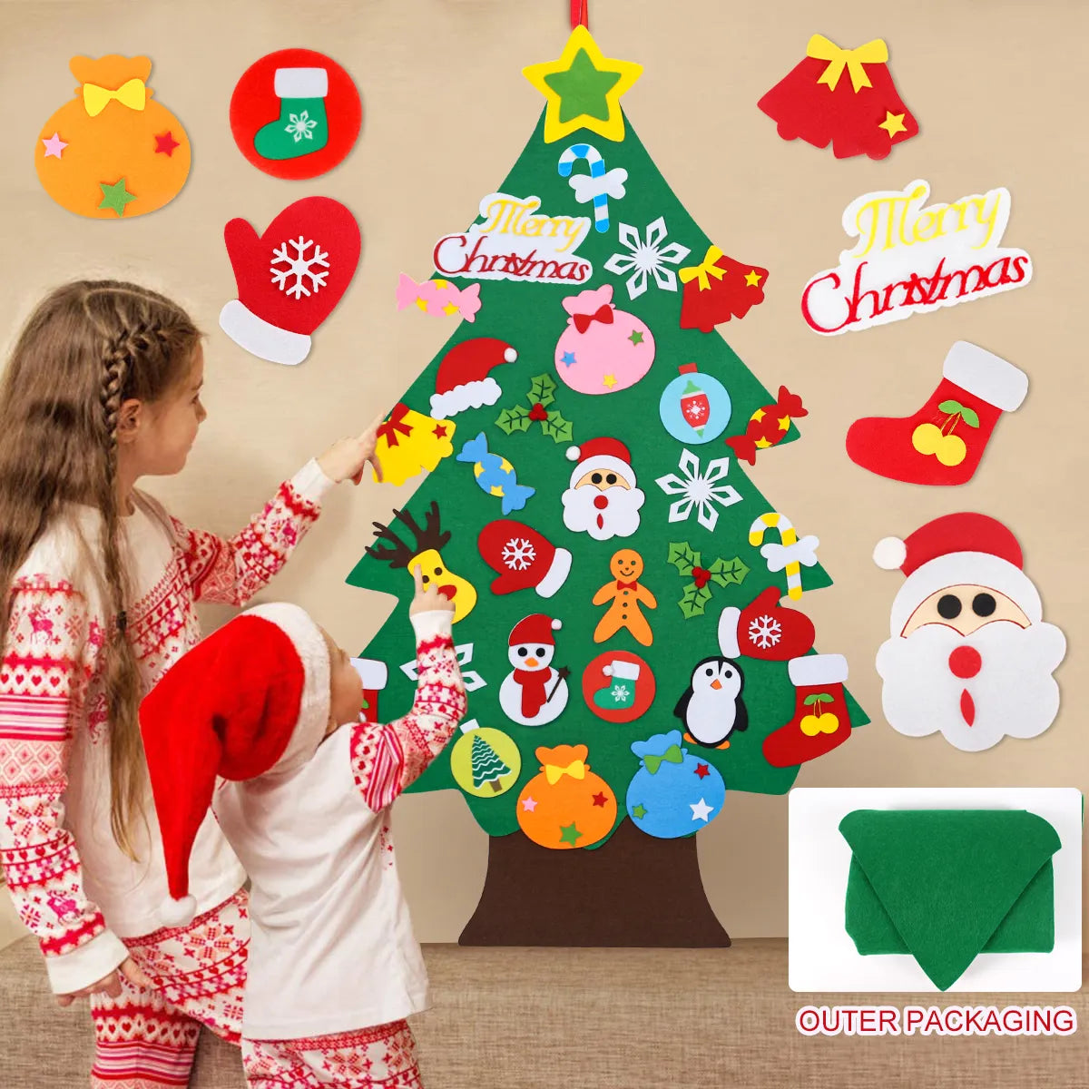Árvore de Natal Interativa Montessori