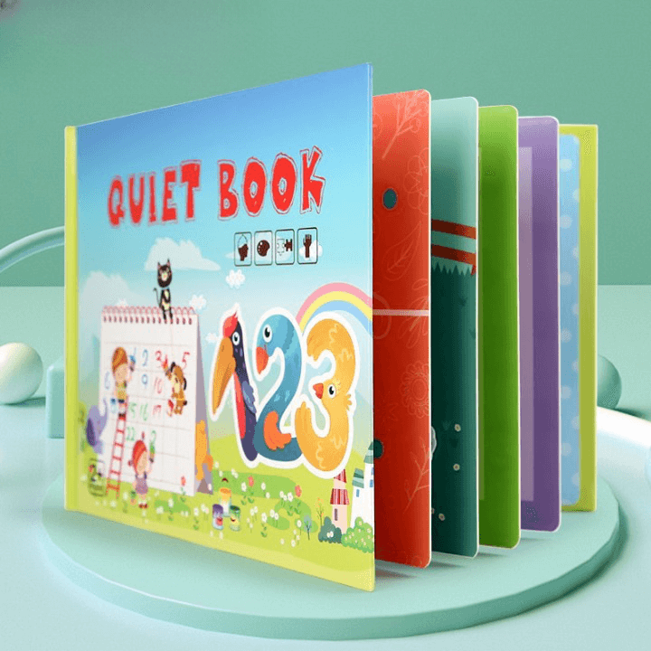 Livro Interativo Montessori Quiet book