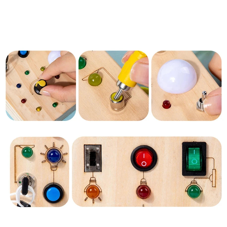 Placa Sensorial com Multiatividades
