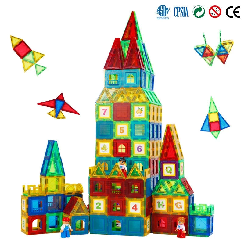 Jogos de Construção Magnéticos Magplayer - diversão e aprendizagem