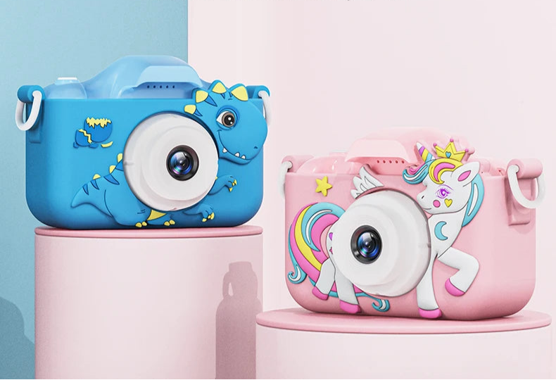Mini Câmara Digital Infantil, Super Resistente, Foto e Vídeo