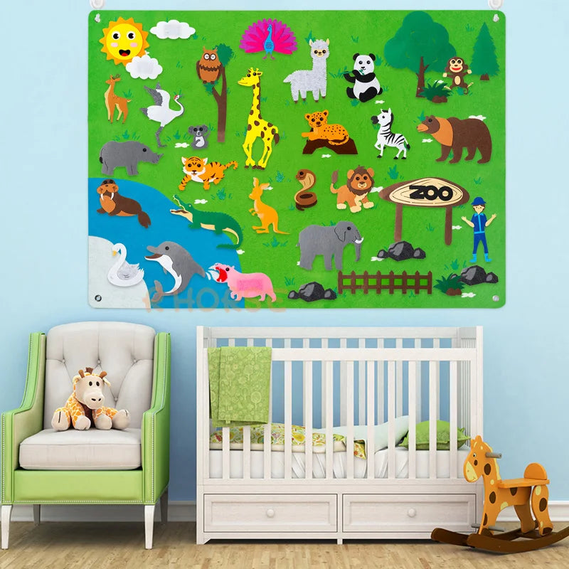 Mural Criativo Montessori Temático