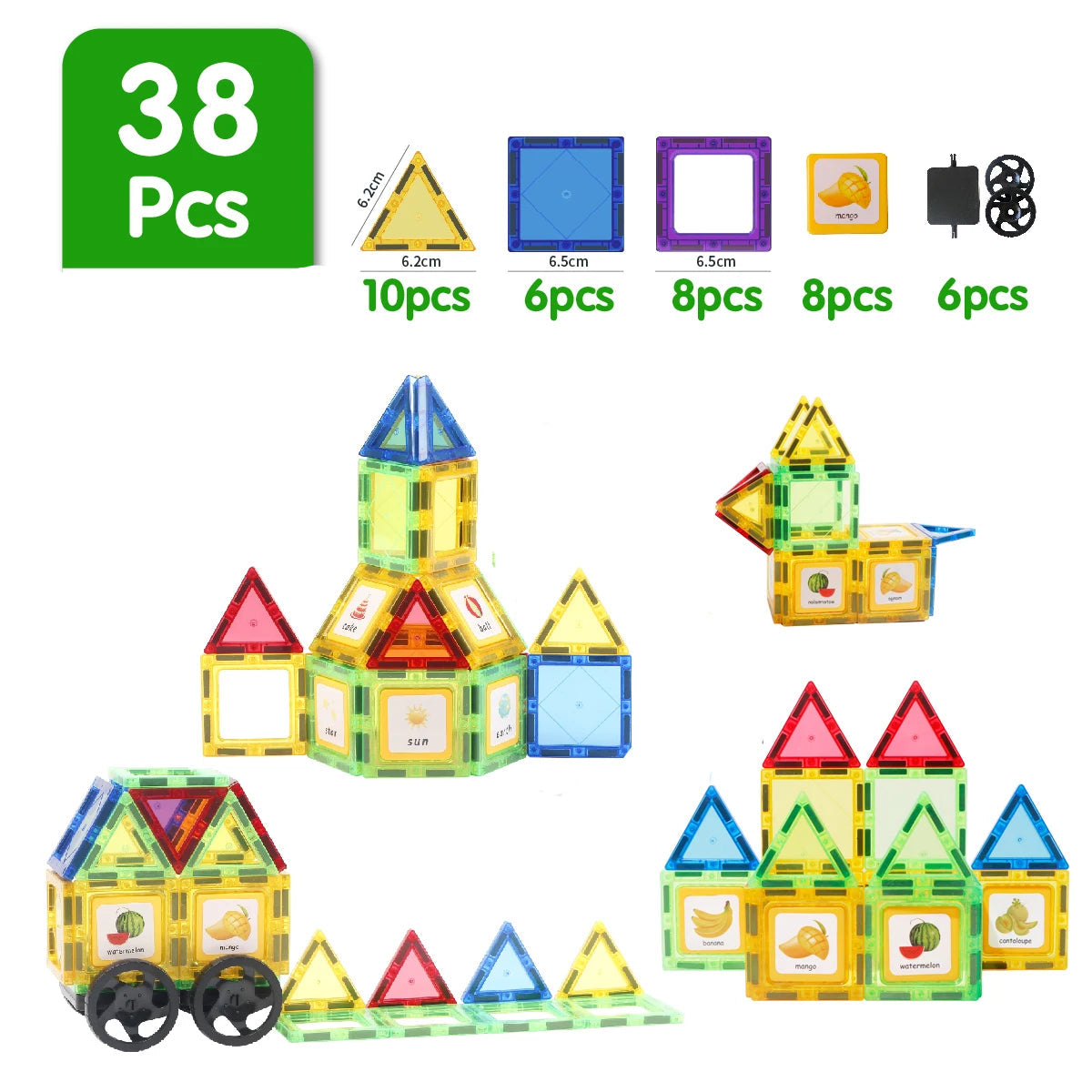 Jogos de Construção Magnéticos Magplayer - diversão e aprendizagem