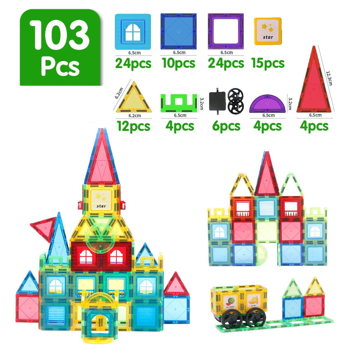 Jogos de Construção Magnéticos Magplayer - diversão e aprendizagem