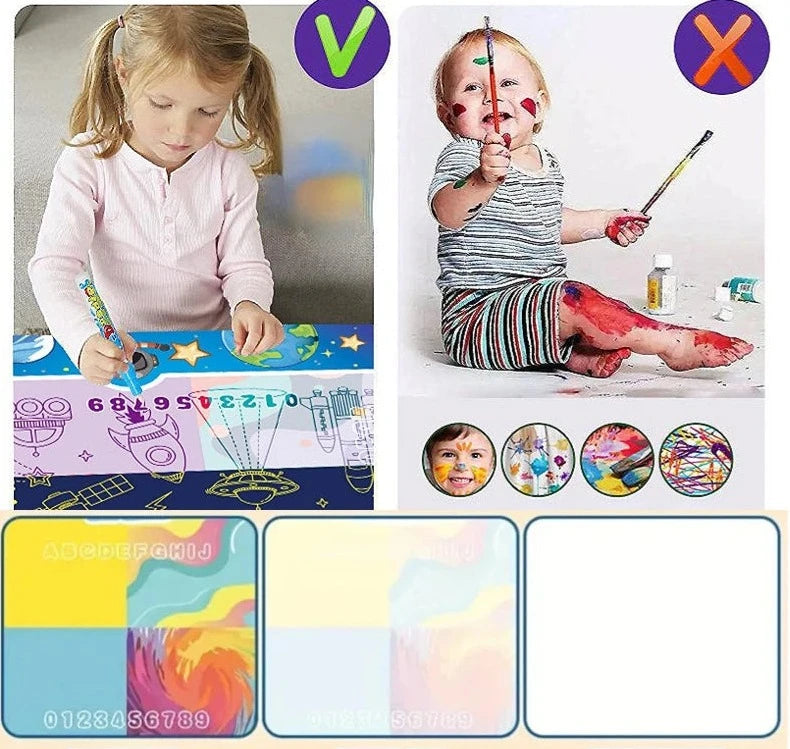 Tapete Aquarela - Pinturas Mágicas