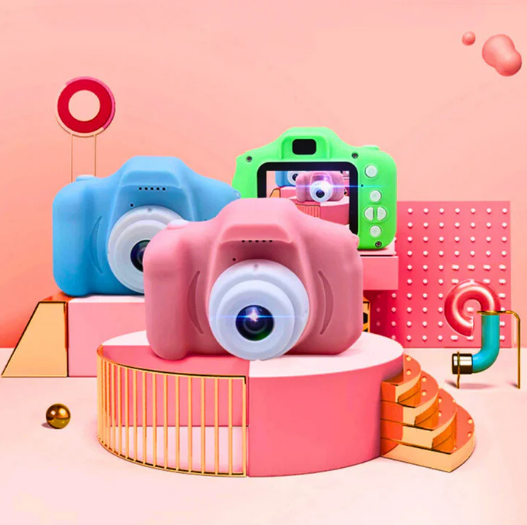 Mini Câmara Digital Infantil, Super Resistente, Foto e Vídeo