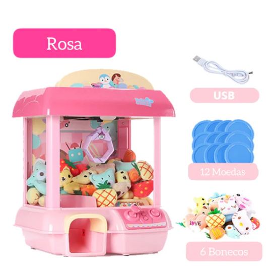 Máquina De Pegar Bichinhos De Peluche