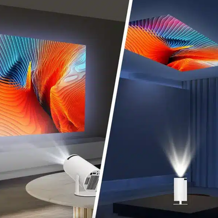 Projetor Portátil 4K Android – Entretenimento sem Limites
