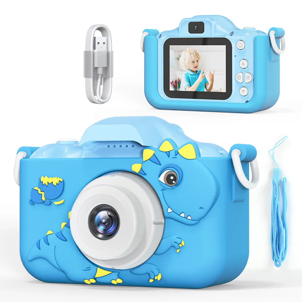 Mini Câmara Digital Infantil, Super Resistente, Foto e Vídeo