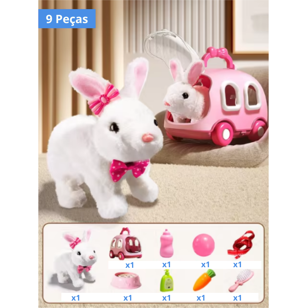 Coelhinho Fluffy - Pet Eletrónico