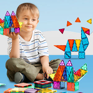 Jogos de Construção Magnéticos Magplayer - diversão e aprendizagem