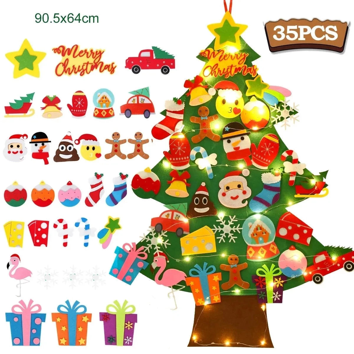 Árvore de Natal Interativa Montessori
