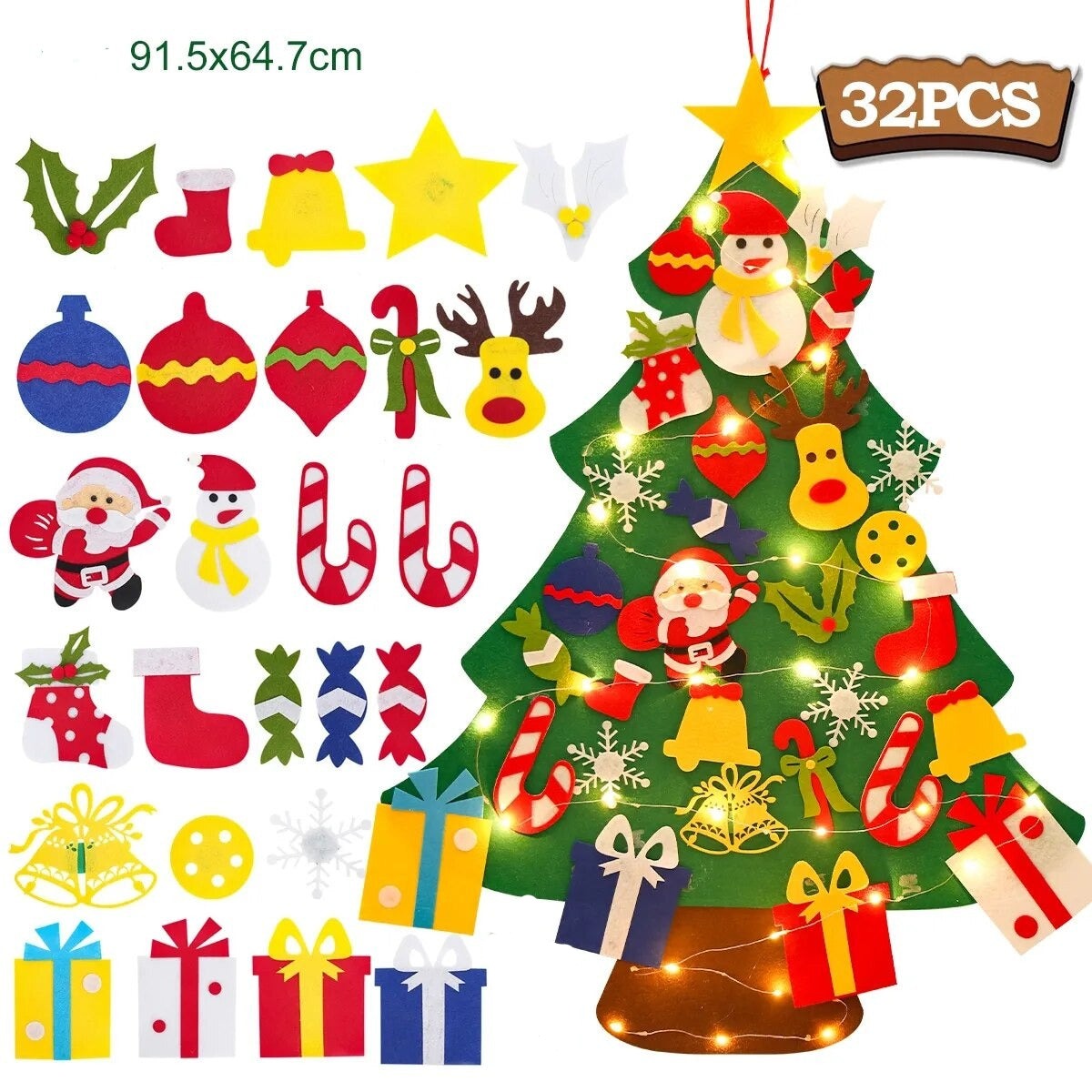 Árvore de Natal Interativa Montessori