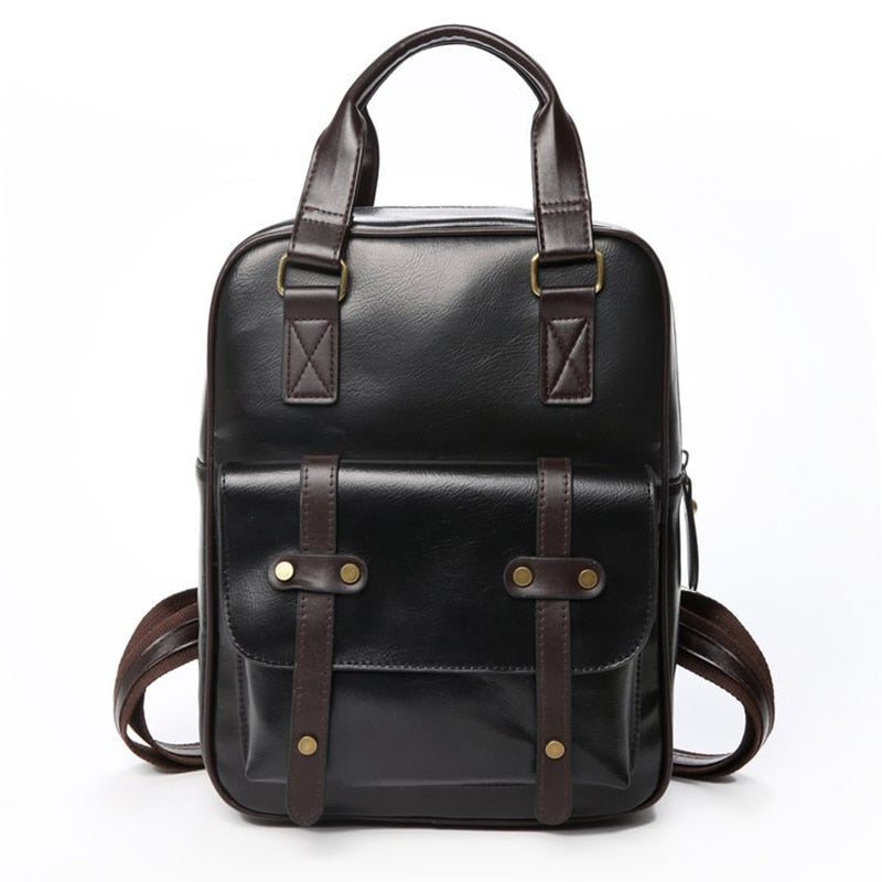 Mochila Vintage de Couro
