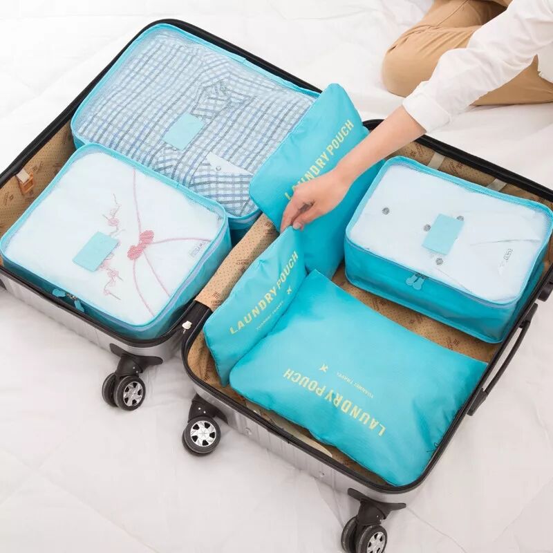 Kit Organizador De Malas 6 Unidades