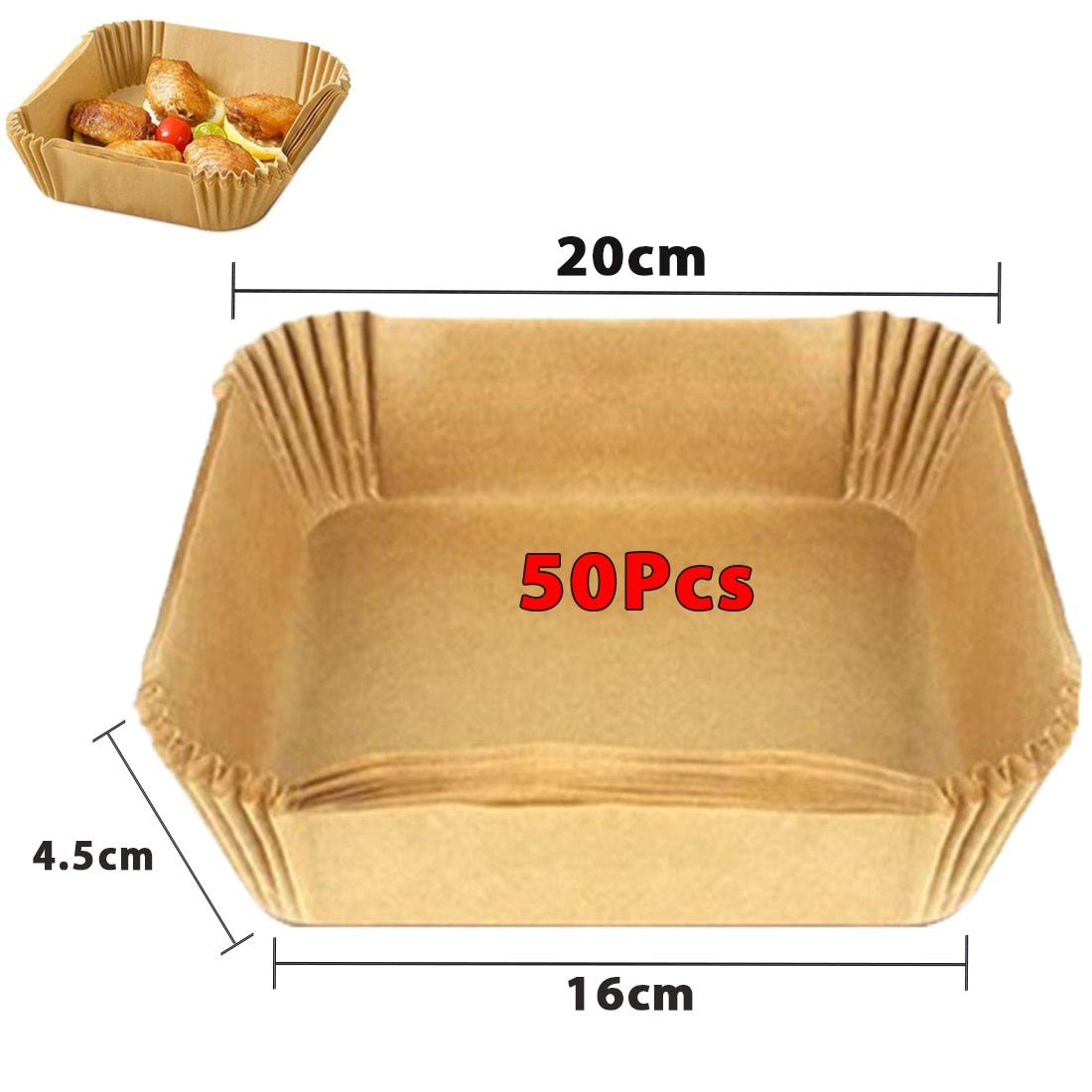 Papel Protetor de Air Fryer