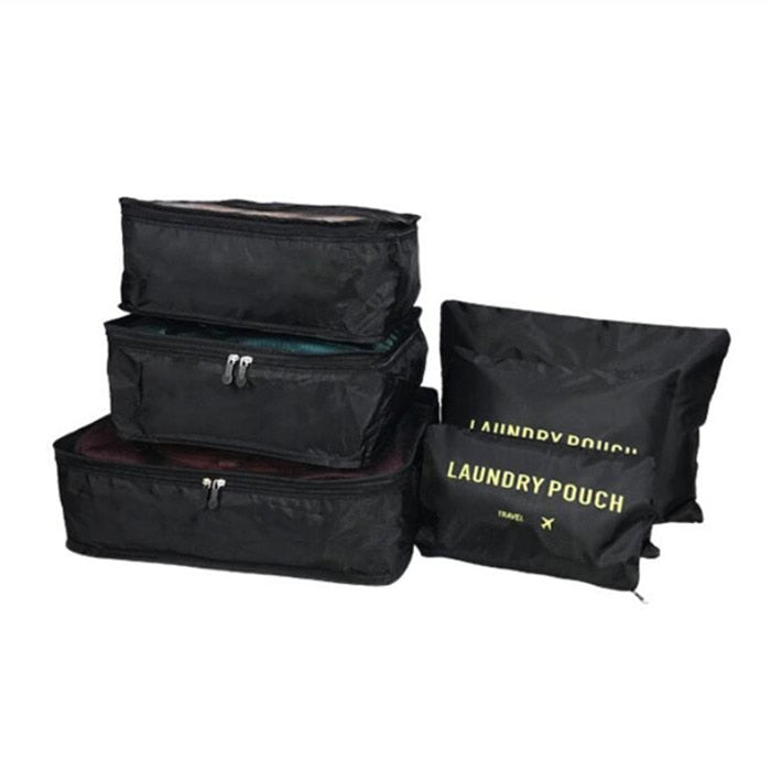 Kit Organizador De Malas 6 Unidades