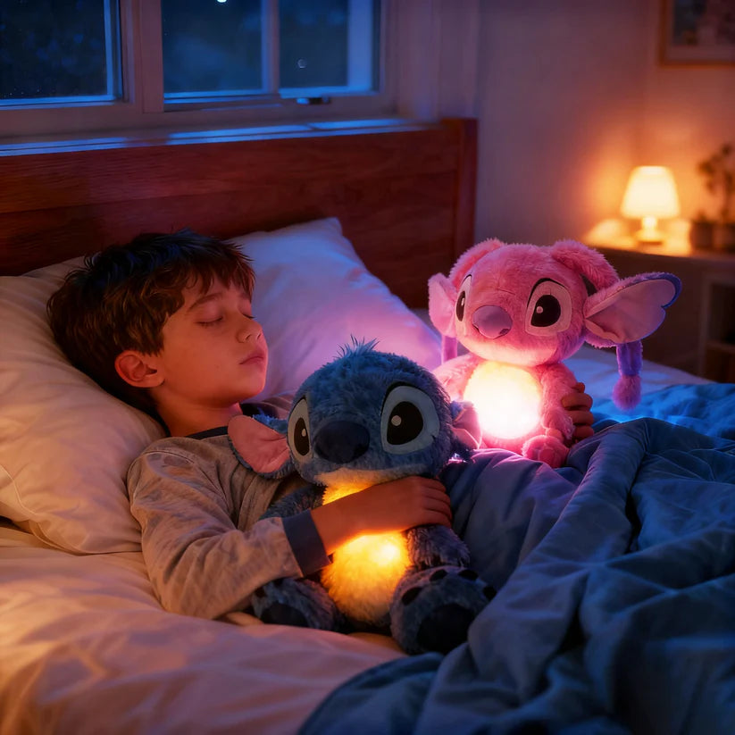 Stitch Bons Sonhos - Peluche que respira e toca música