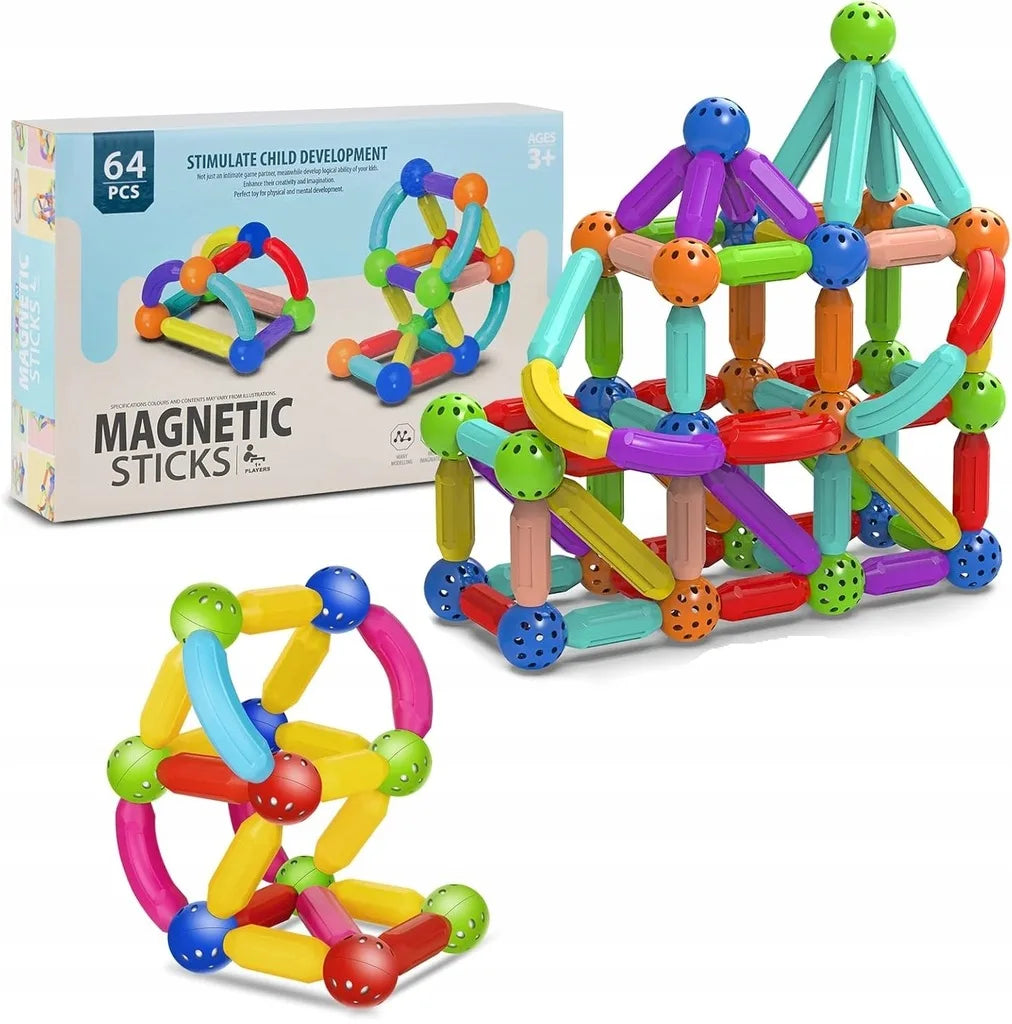 Conect – Conjunto de Peças Magnéticas Geométricas