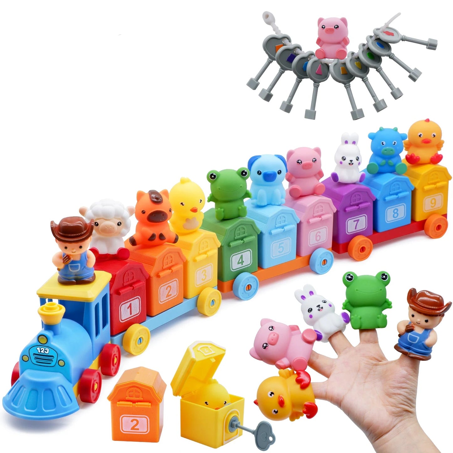 🚂 O Meu Primeiro Comboio da Quinta: Gire, Segure e Resolva!