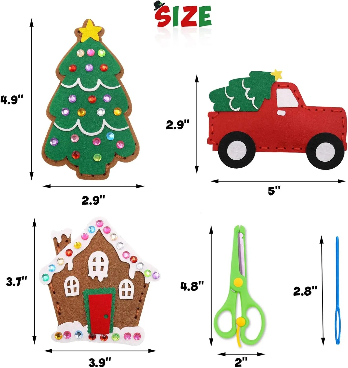 Kit de Costura Mágica - Artesanato Montessori