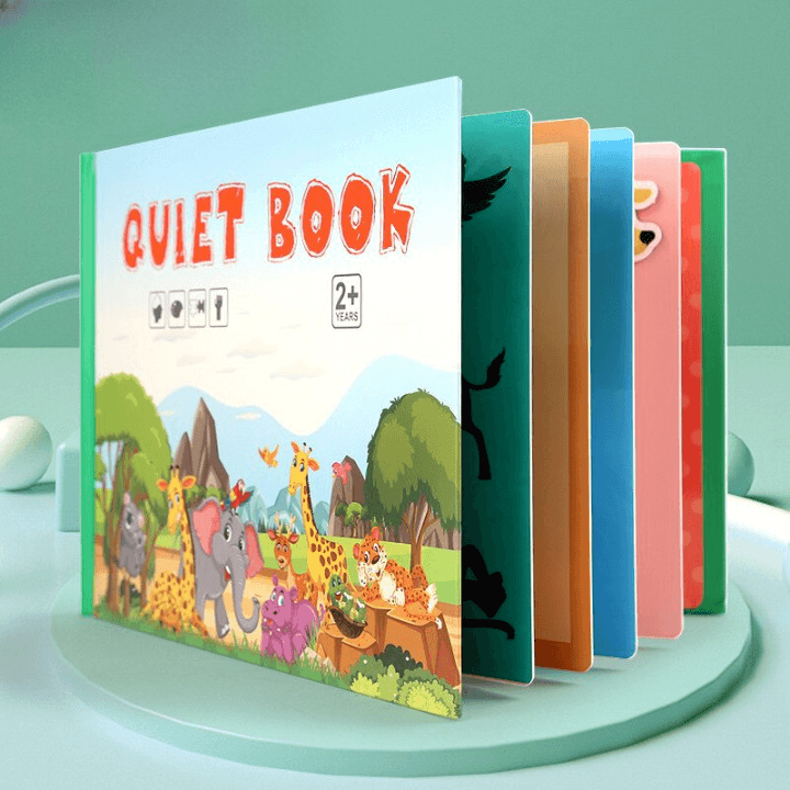 Livro Interativo Montessori Quiet book