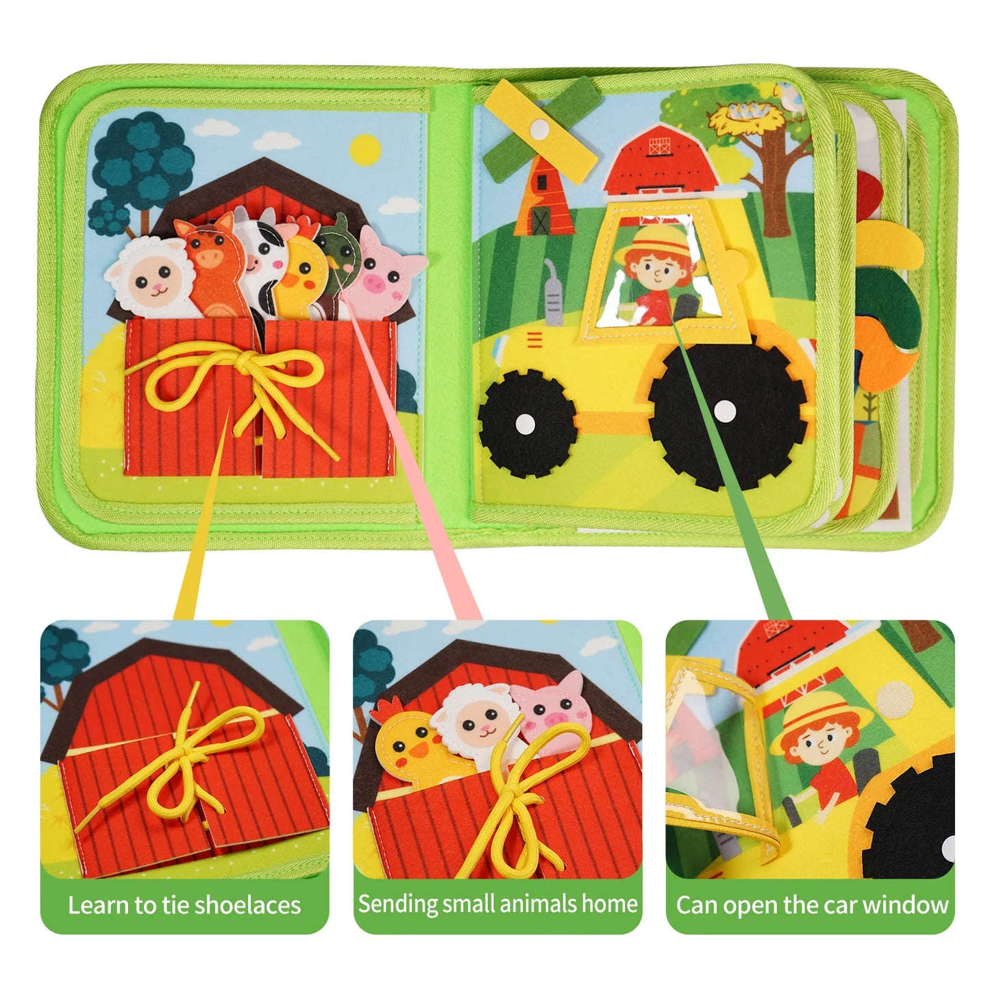 A Quinta Divertida – Livro Montessori 20 Atividades Interativas