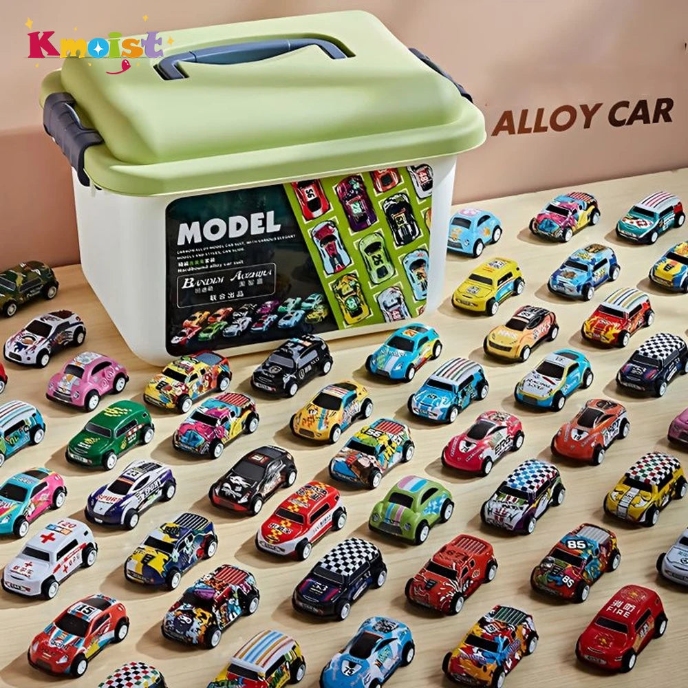 Kit de Mini Carrinhos -  20/30/50 Unidades com Caixa