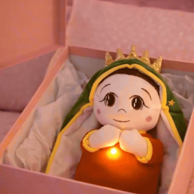 ✨ Virgem Maria – O Peluche que Respira
